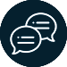 Transparent Communication Icon